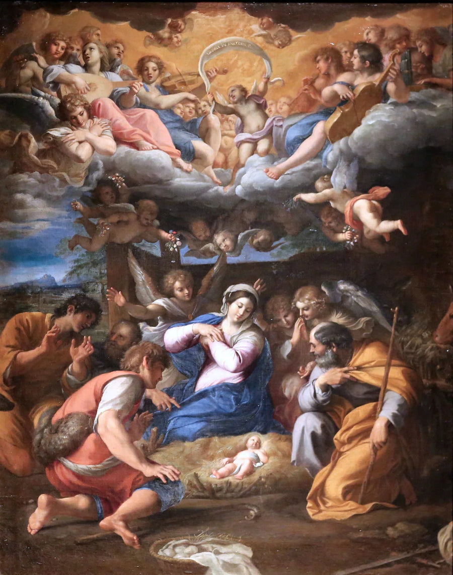 Çobanların Tapınması - Annibale Carracci