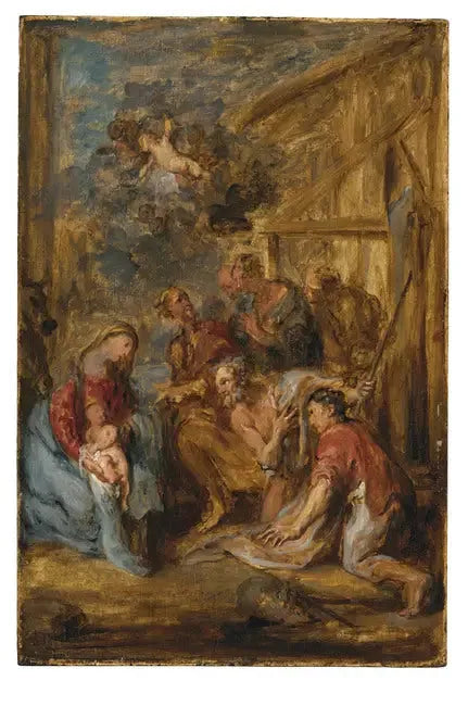 Çobanların Tapınması, 1630'dan sonra - Antoine van Dyck