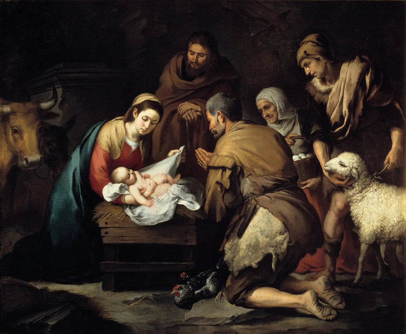 Çobanların Tapınması - Bartolomé Esteban Murillo
