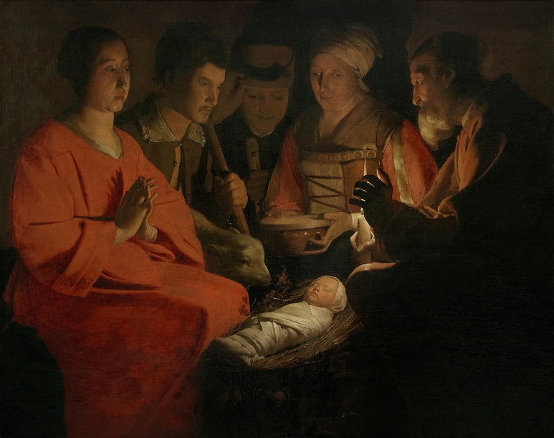 Çobanların Tapınması - Georges de La Tour