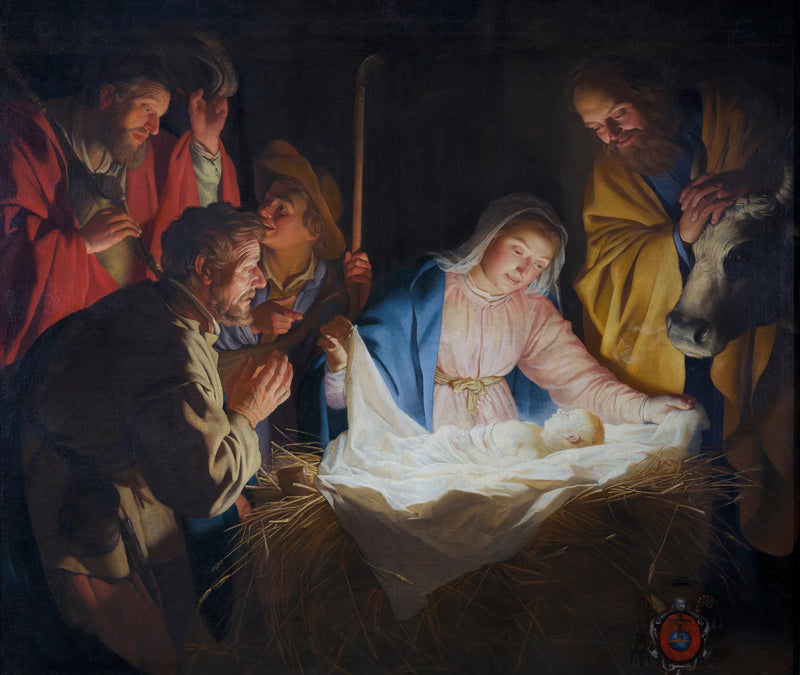 Çobanların Tapınması - Gerrit van Honthorst