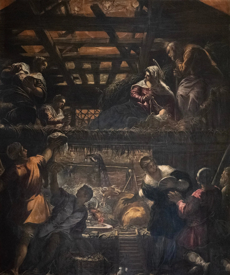 Çobanların Tapınması - Jacopo Tintoretto