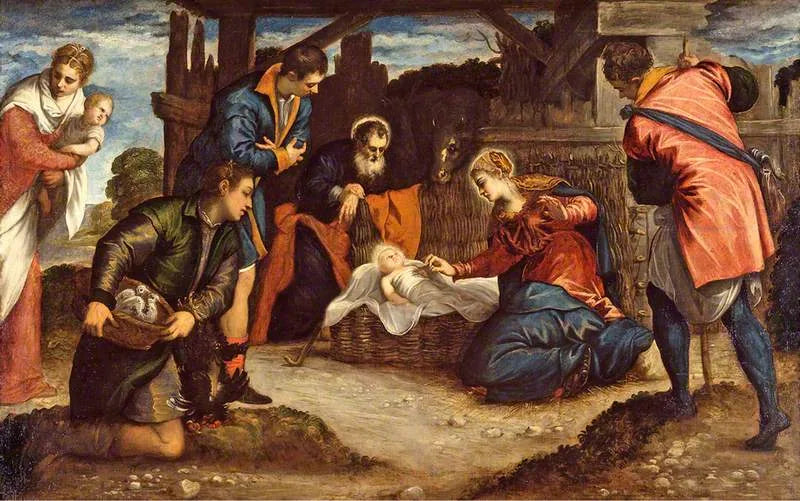 Çobanların Tapınması - Jacopo Tintoretto