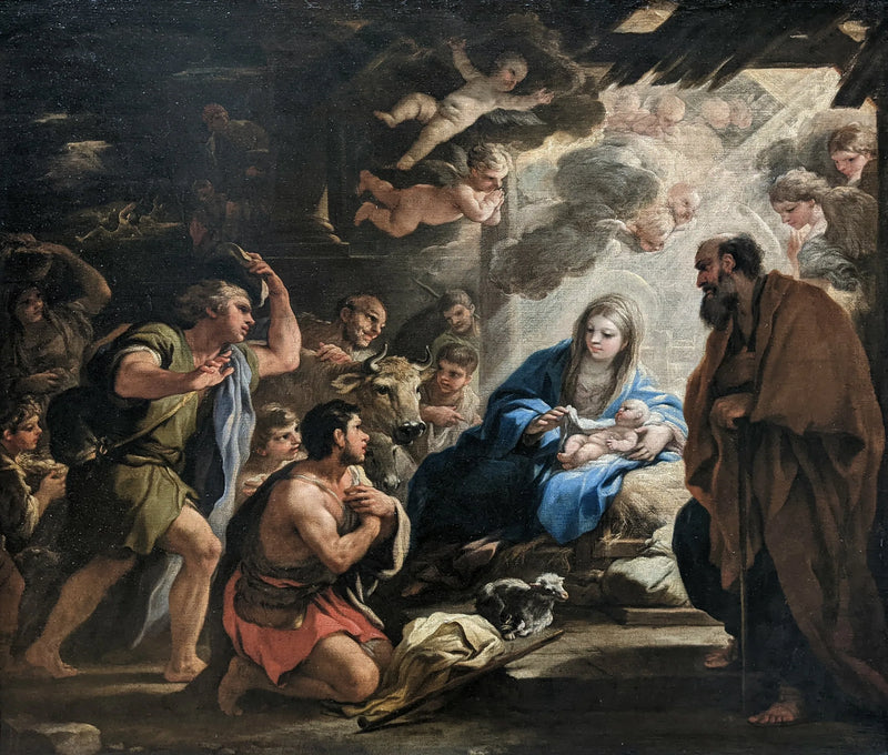 Çobanların Tapınması - Luca Giordano