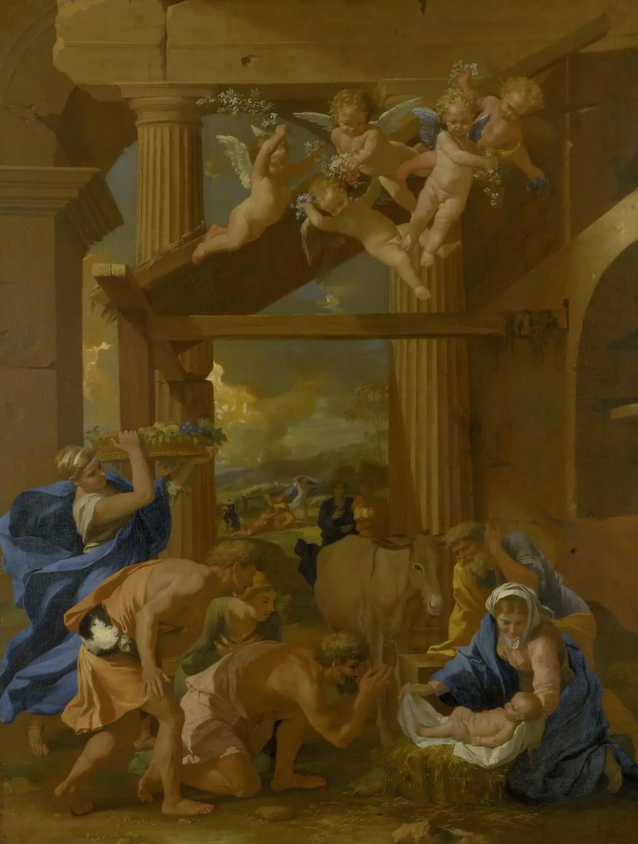 Çobanların Tapınması - Nicolas Poussin