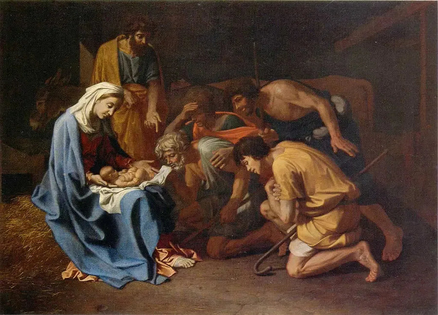 Çobanların Tapınması - Nicolas Poussin