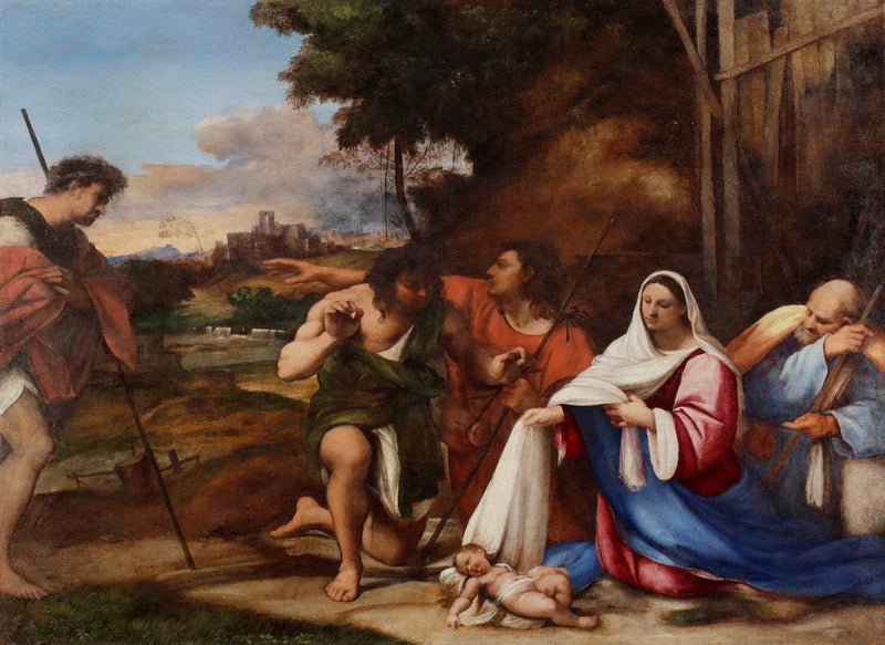 Çobanların Tapınması - Sebastiano del Piombo