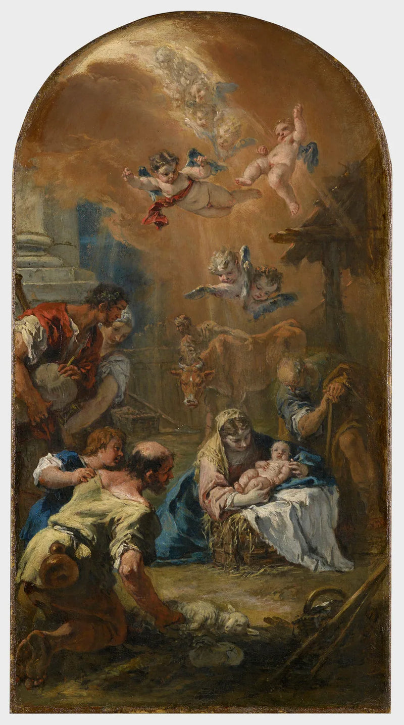 Çobanların Tapınması - Sebastiano Ricci