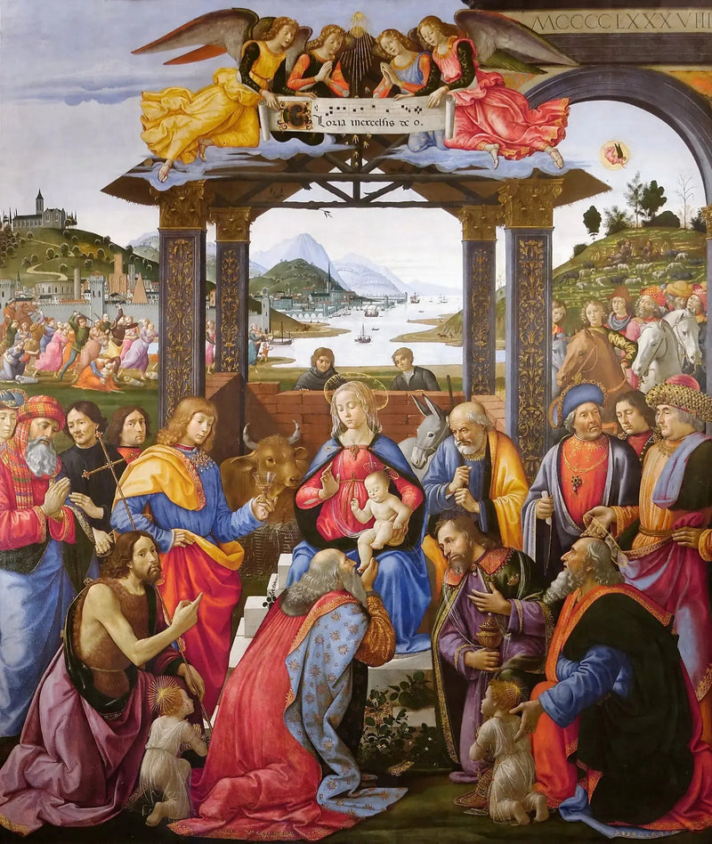 Magi Tapınağı - Domenico Ghirlandaio