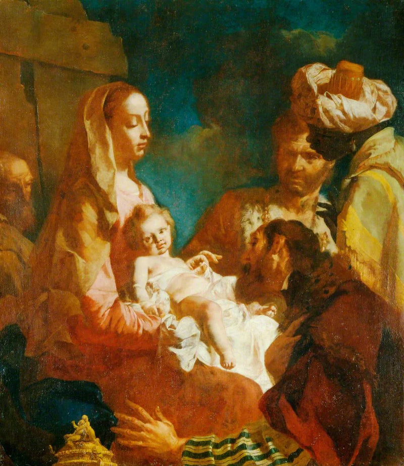 Magi'nin Tapınması - Giovanni Battista Piazzetta