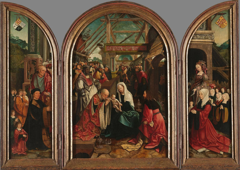 Magi'nin Tapınması - Jacob Cornelisz van Oostsanen