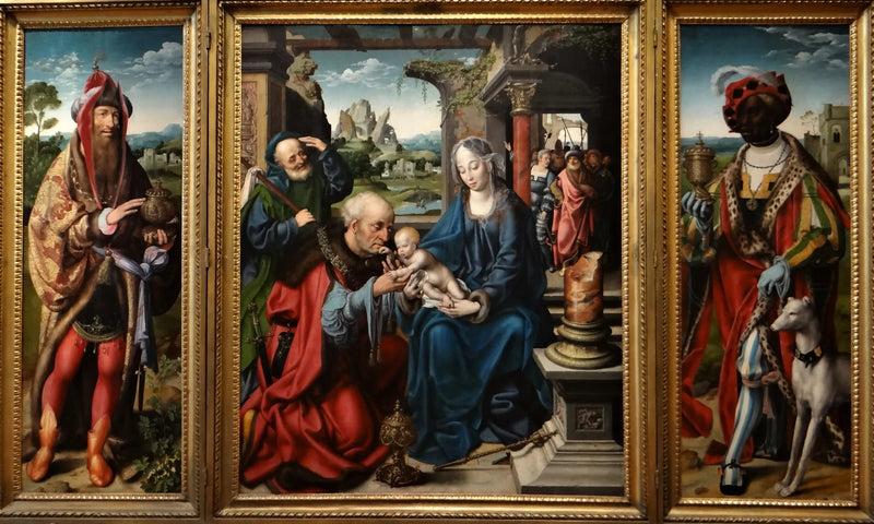 Magi'nin Tapınması - Joos van Cleve
