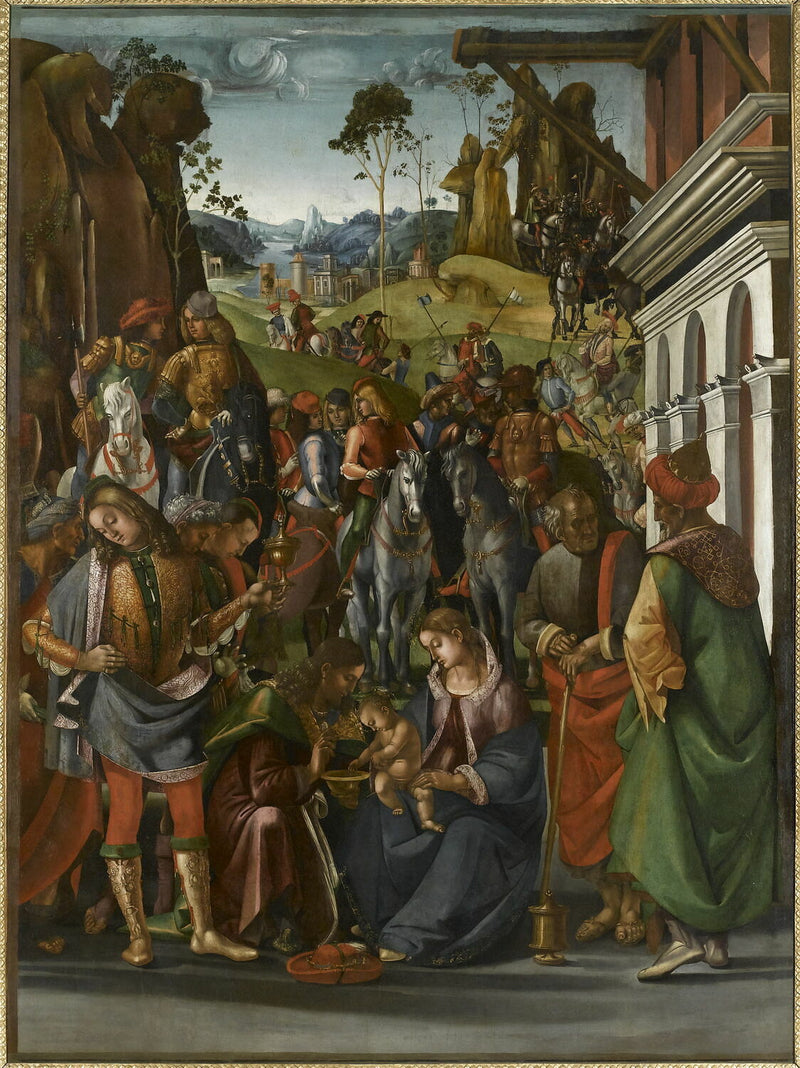 Magi'nin Tapınması - Luca Signorelli
