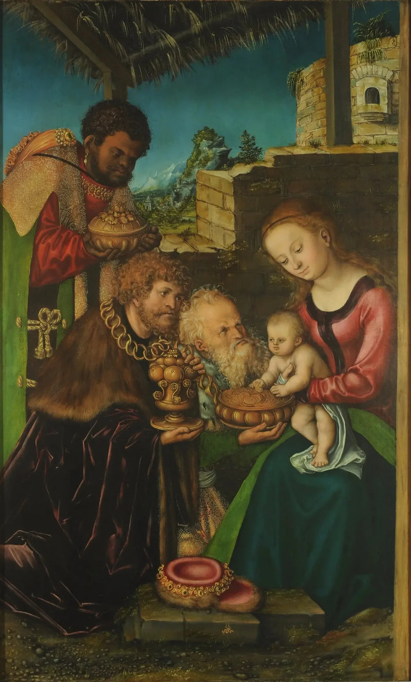 Magi Tapınağı - Lucas Cranach the Elder