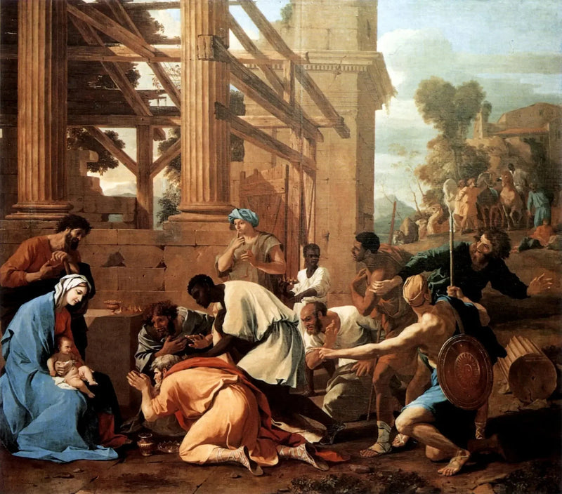Magi'nin Tapınması - Nicolas Poussin