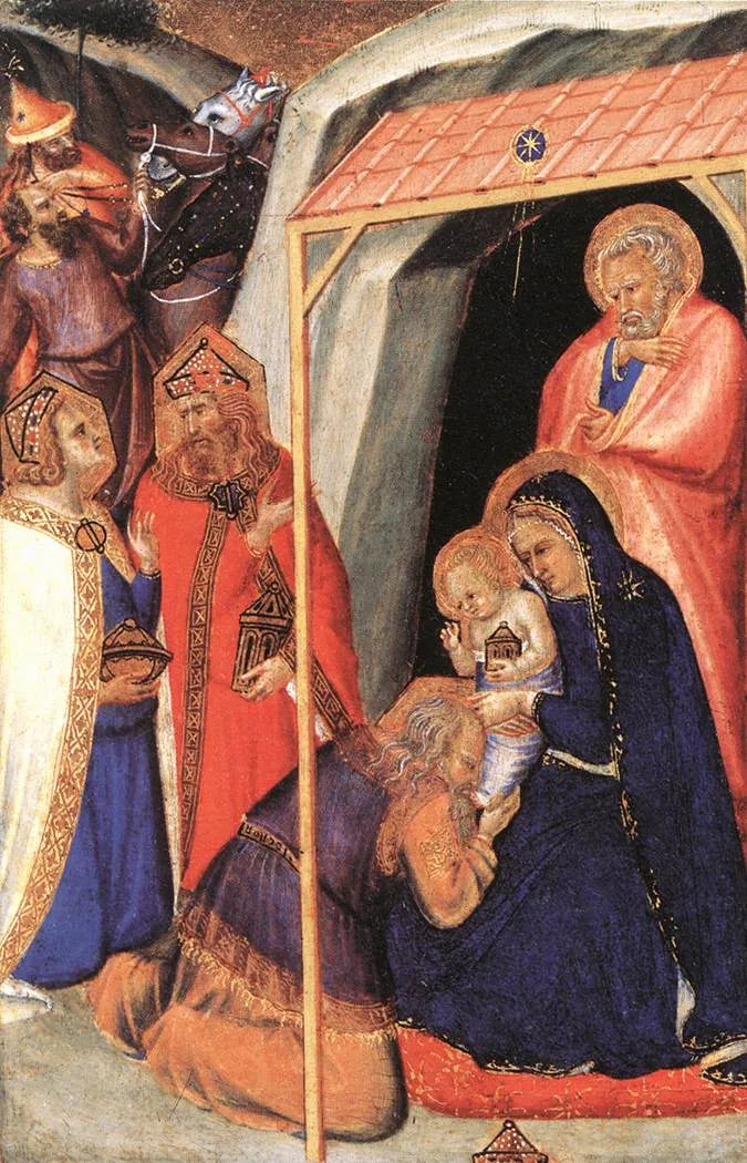 Magi'nin Tapınması - Pietro Lorenzetti
