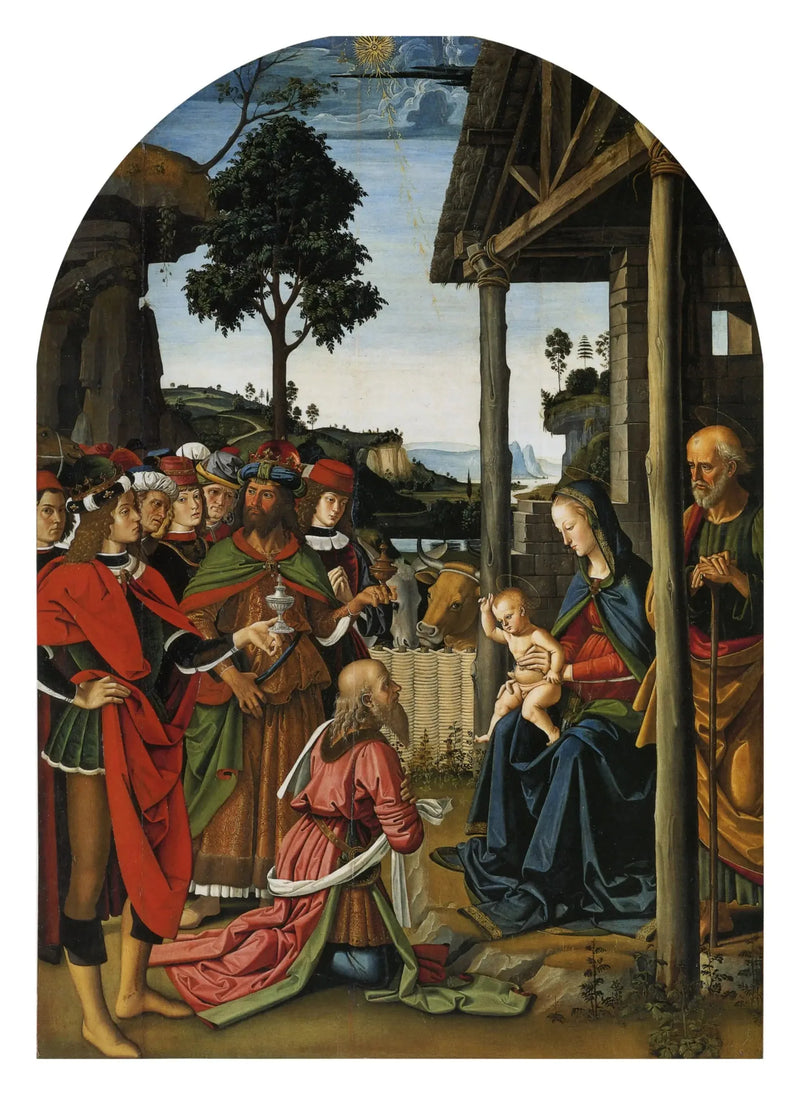 Magi'nin Tapınması - Pietro Perugino