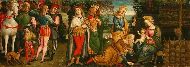 Magi'nin Tapınması - Pietro Perugino