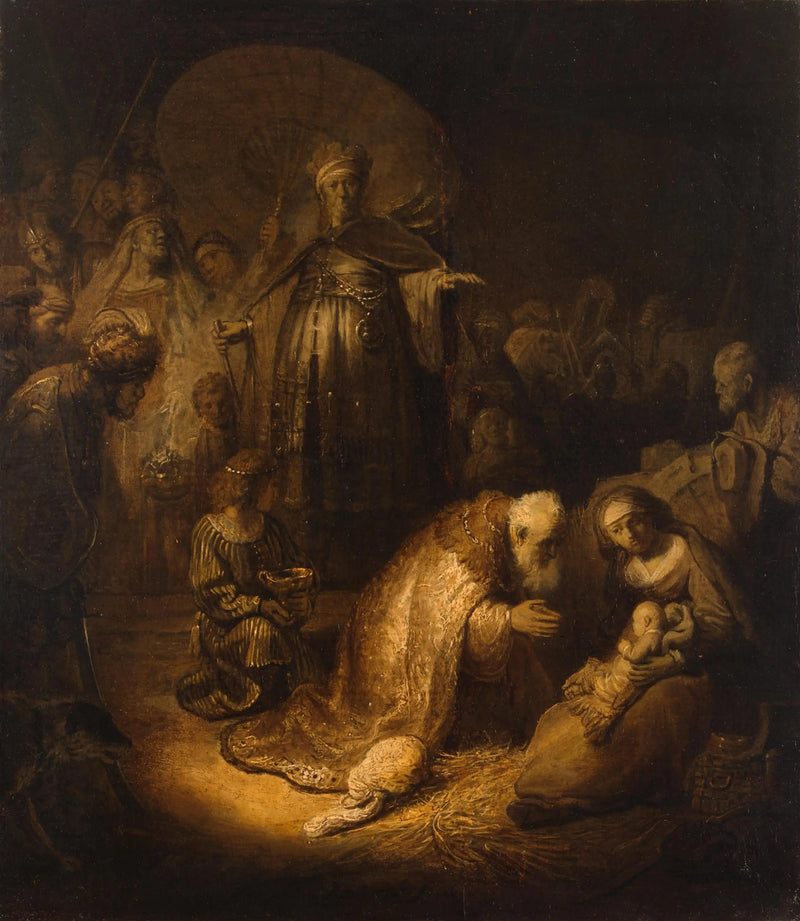 Magi'ye Tapınma - Rembrandt