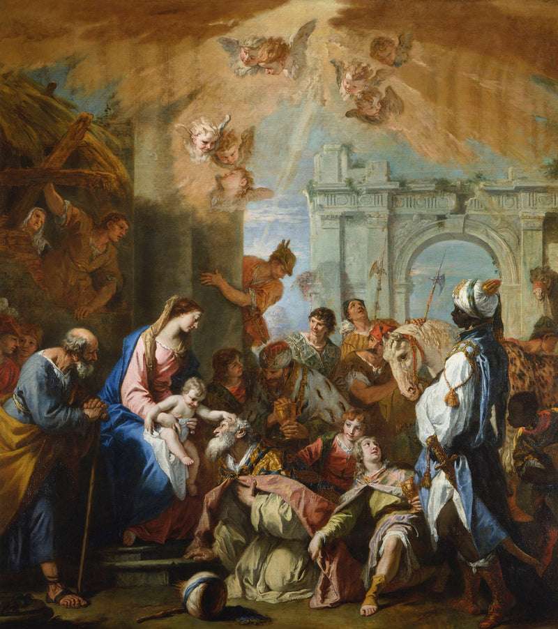 Magi Tapınağı - Sebastiano Ricci