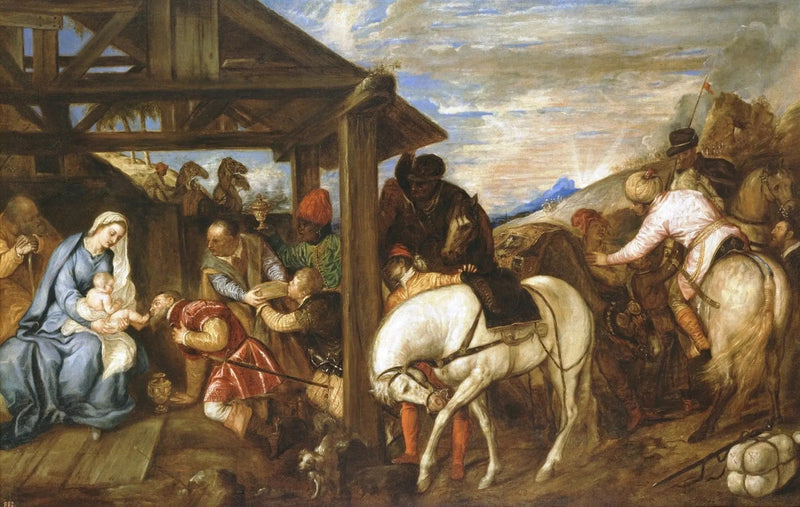 Magi'nin Tapınması - Titian