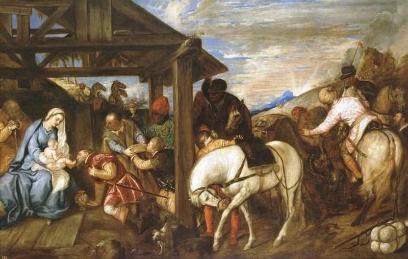 Magi'nin Tapınması - Titian