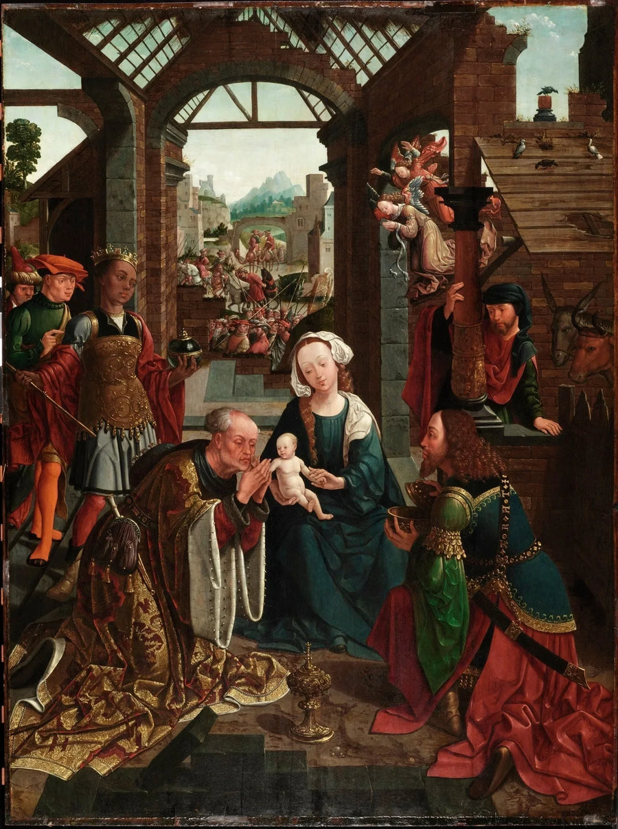 Magi'nin Tapınması - Jacob Cornelisz van Oostsanen