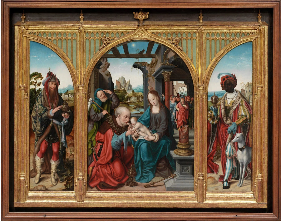 Magi Ziyafeti - Joos van Cleve