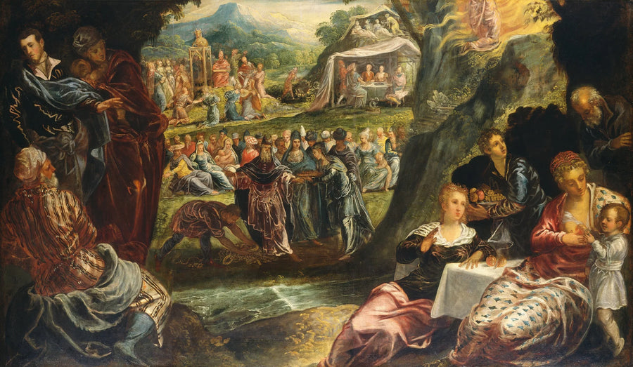 Altın Buzağına Tapınma - Jacopo Tintoretto