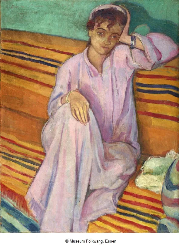 Afrikalı Kadın - Émile Bernard