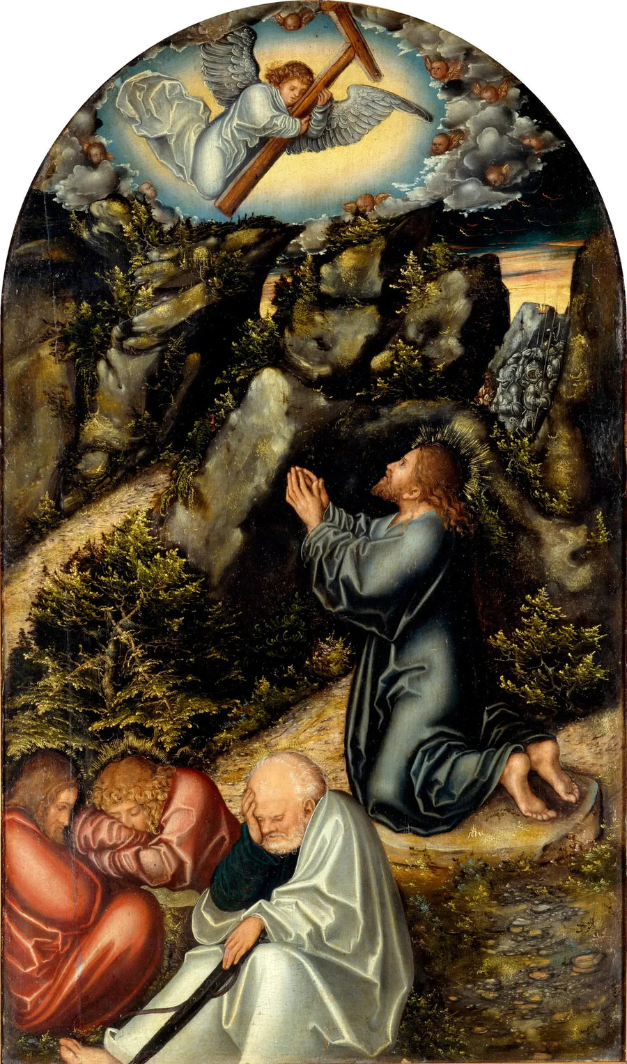 Bahçedeki İstila - Lucas Cranach the Elder