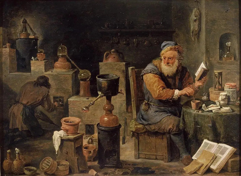 Simyacı - David Teniers genç