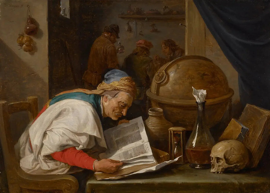 L'Alchimiste - David Teniers le Jeune