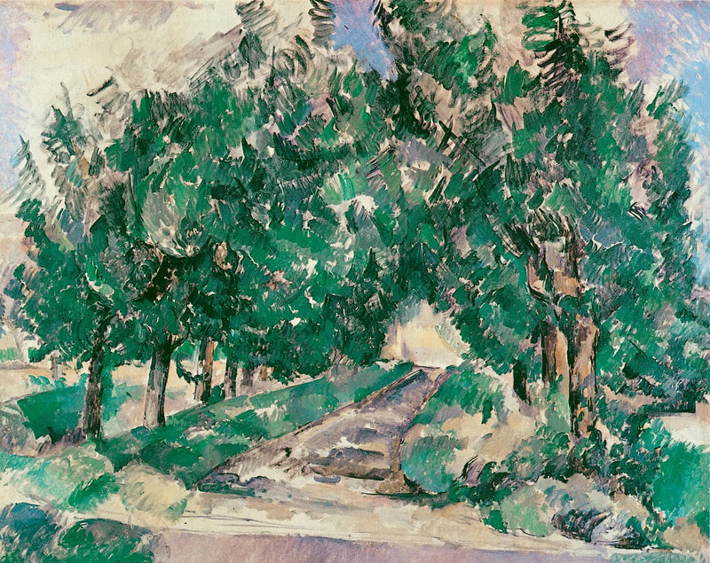 Jas de Bouffan Yolu - Paul Cézanne