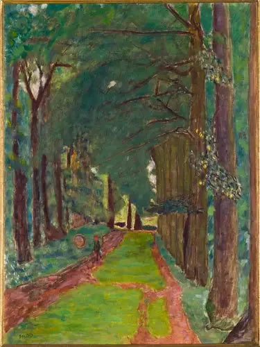 Ağaçlar Yolu - Pierre Bonnard