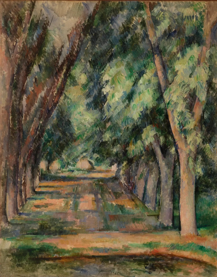 Jas de Bouffan'daki Kestane Ağaçları Yolu - Paul Cézanne