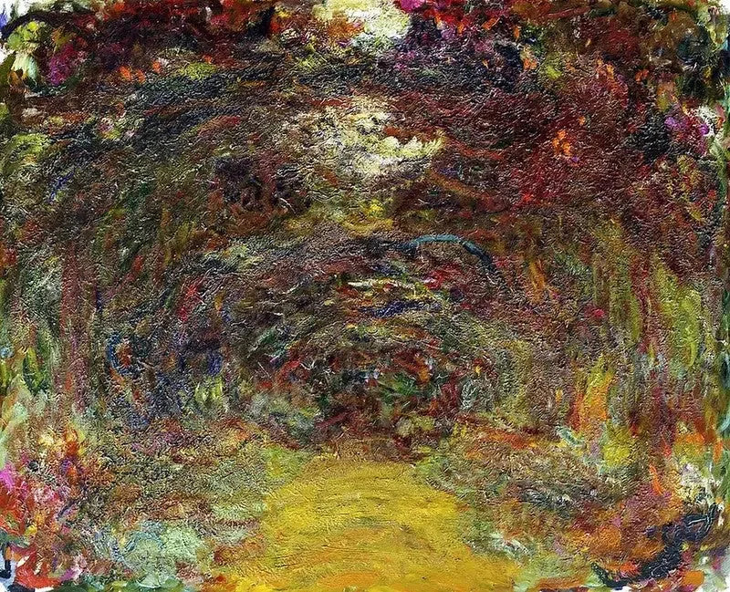 Gül Yolu - Claude Monet
