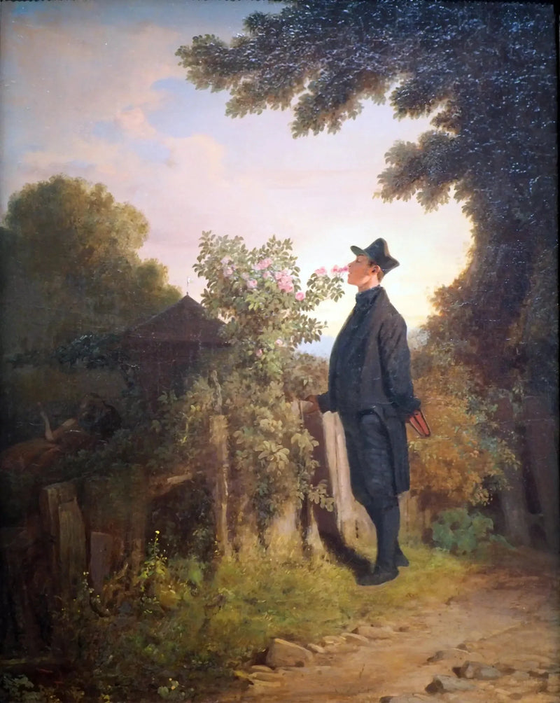 Güllerin Aşığı - Carl Spitzweg