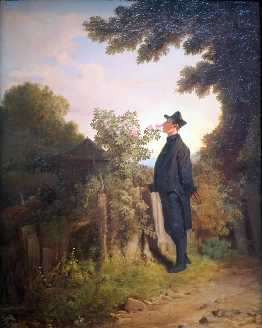 Güllerin Aşığı - Carl Spitzweg