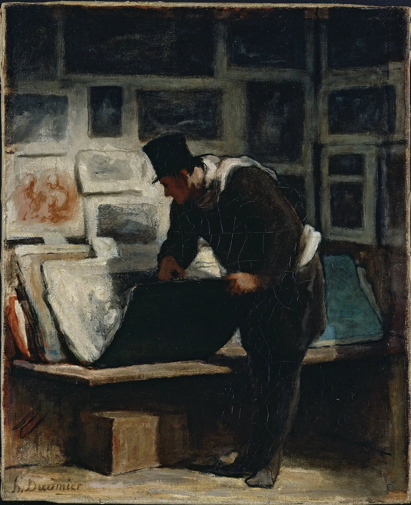 Gravür Tutkunu - Honoré Daumier
