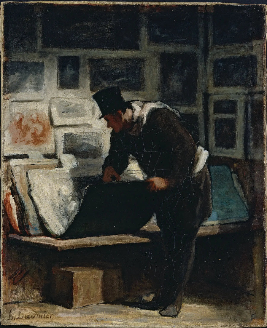 Gravür Tutkunu - Honoré Daumier