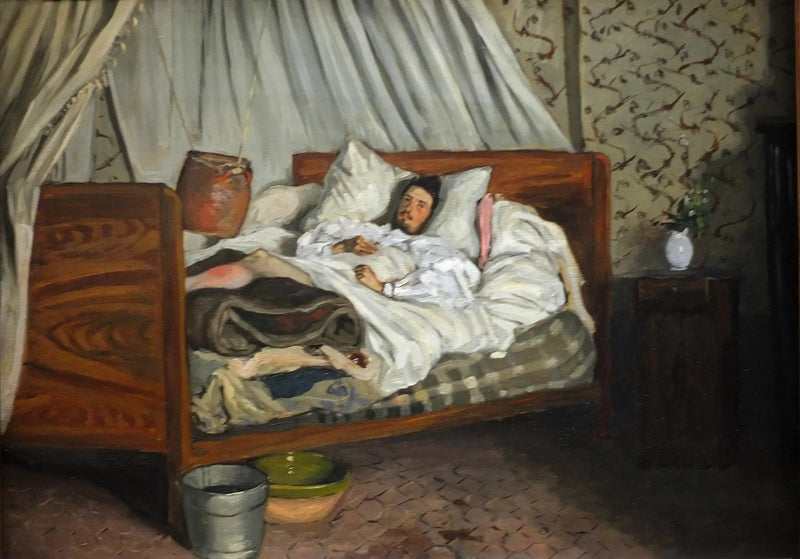 Acelesi olan ambulans - Frédéric Bazille