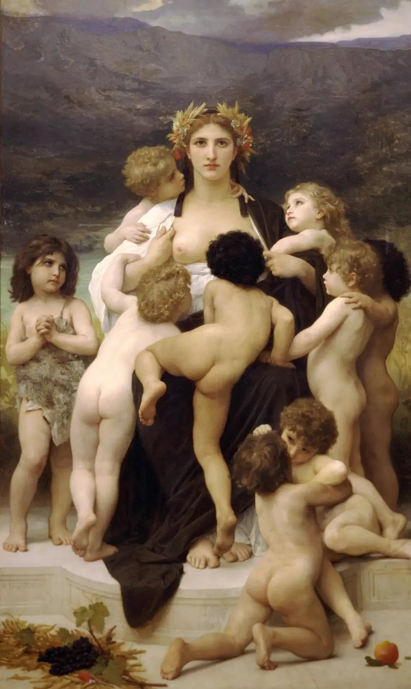 Ebeveyn Ruh - Bouguereau