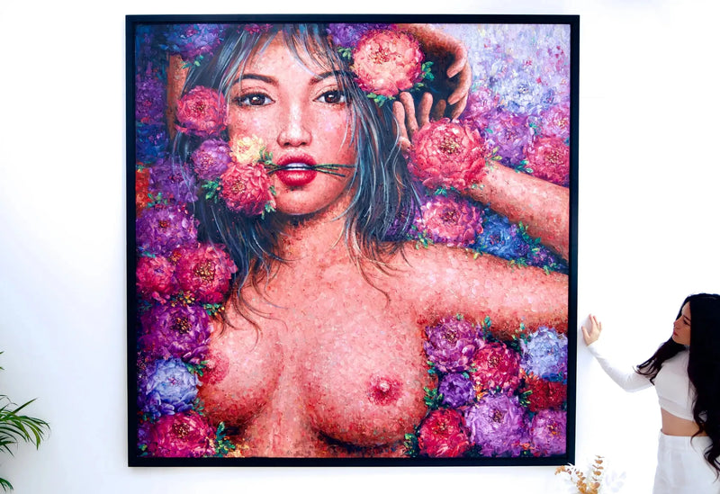 Çiçek Açan Aşk | 200x200 cm