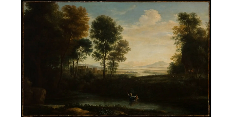 Aşk ve Psyche - Claude Lorrain