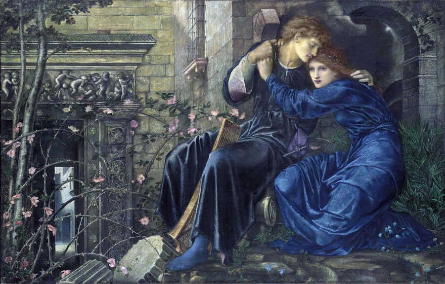 Aşk Harabeler Arasında - Edward Burne-Jones