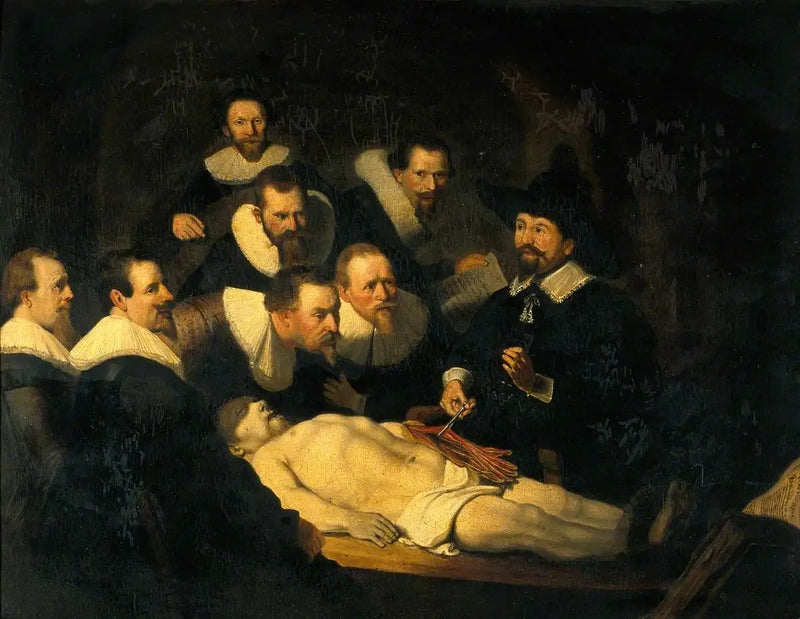 Dr. Nicolaes Tulp'un Anatomisi - Rembrandt