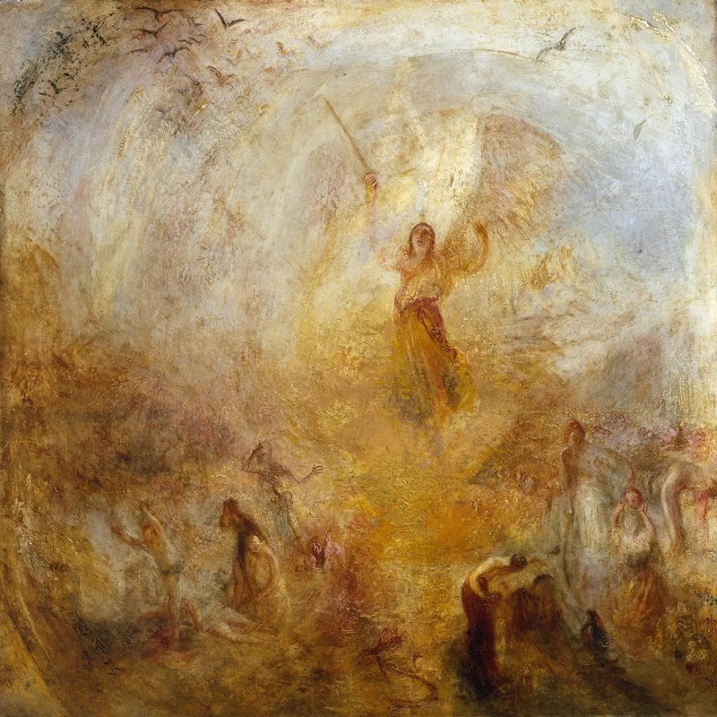 Güneşin altında duran Melek - J. M. W. Turner