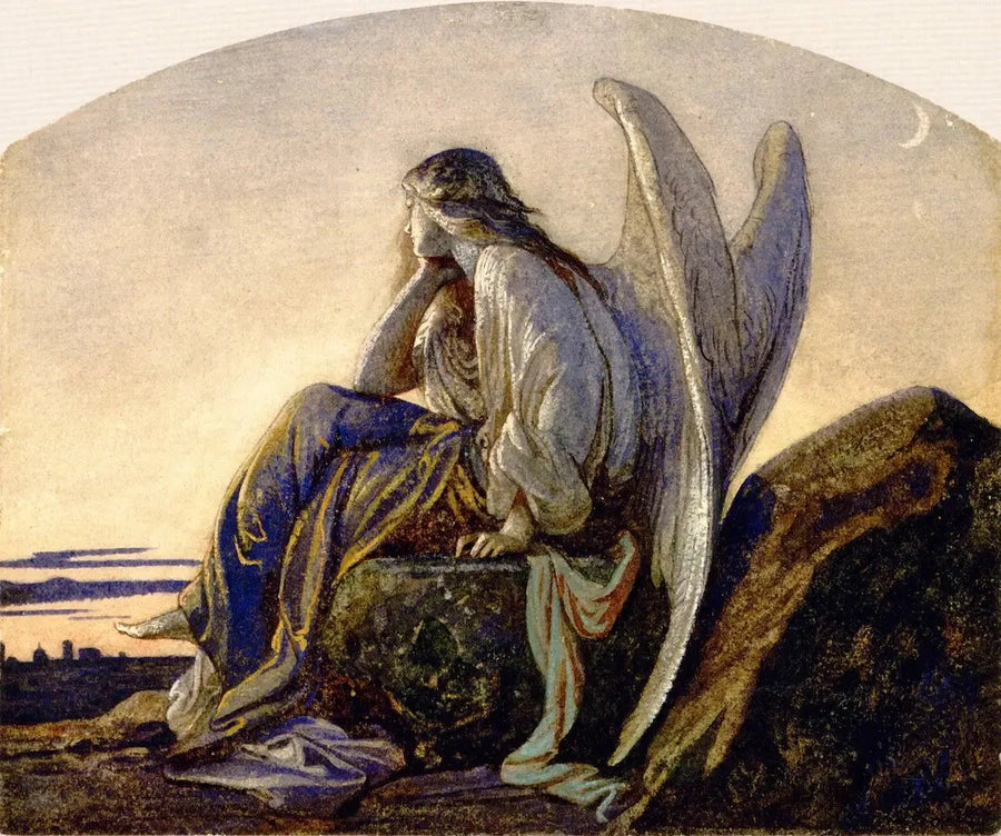 Akşam Meleği Bir Şehri Gözetliyor - Alexandre Cabanel