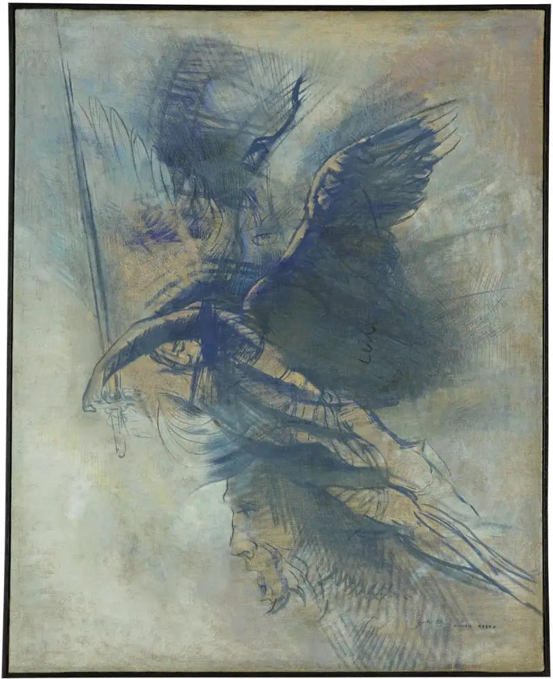 Savaşçı Melek - Odilon Redon